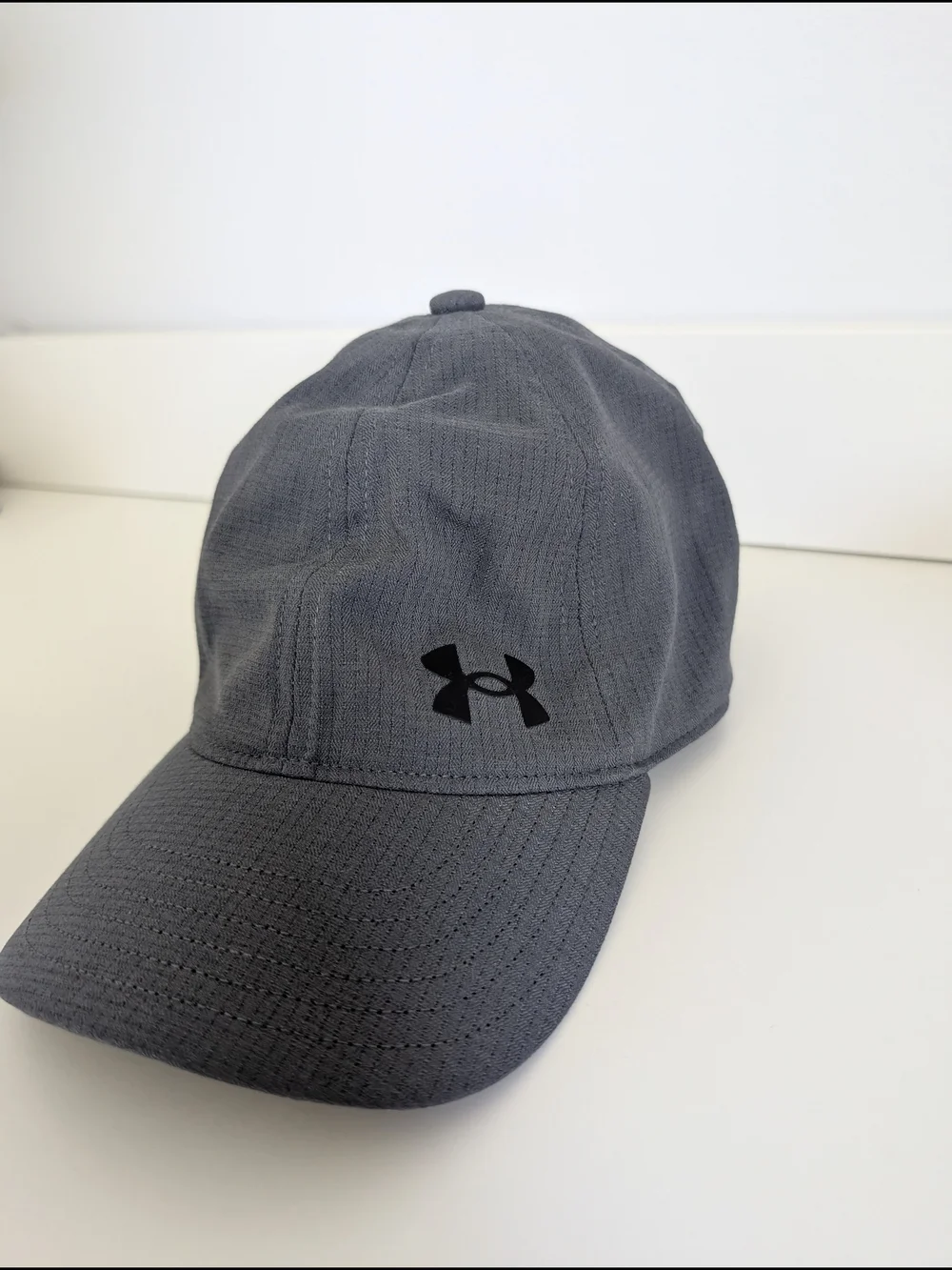 Under Armour Youth UA Free Fit Gray Baseball Cap Kids Breathable